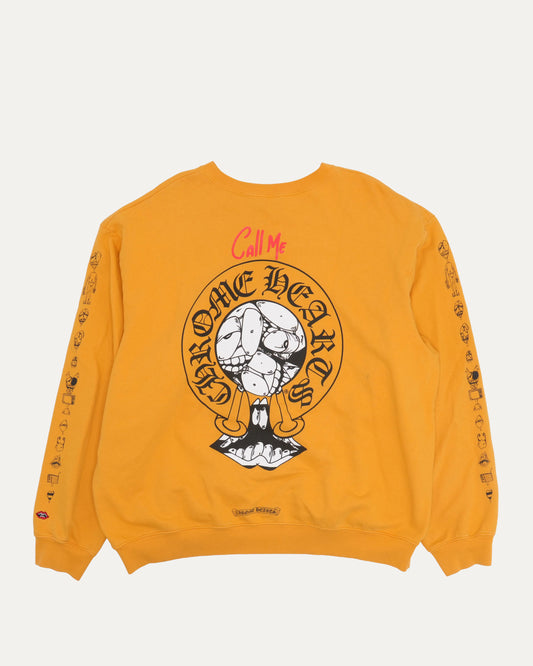 Matty Boy Call Me Horseshoe Logo Crewneck Sweatshirt