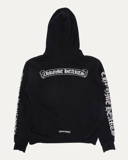 Scroll Logo Thermal Zip Up Hoodie