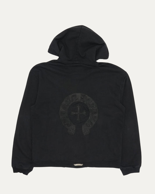 Horseshoe Patch Zip Up Hoodie