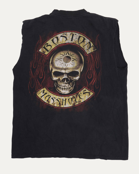 Godsmack Boston Massholes Cut Off T-Shirt