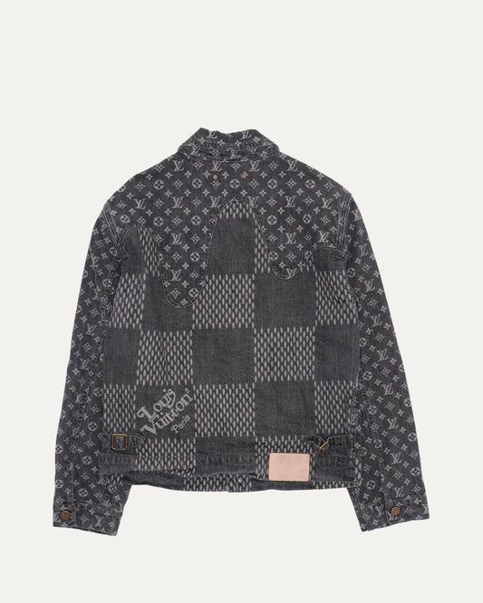 Nigo Damier Waves Monogram Denim Jacket