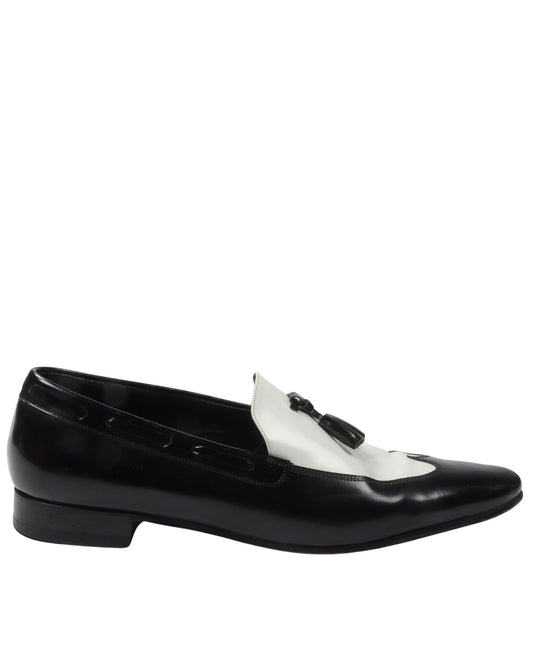 Patent Leather Tassel Loafers