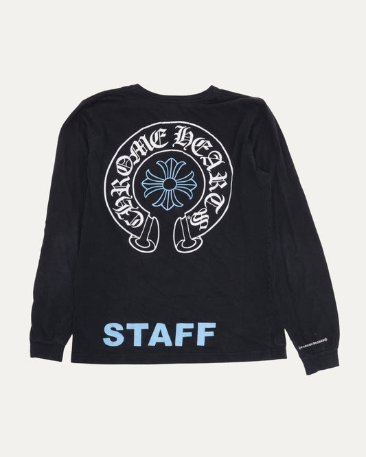 Staff Horseshoe Logo Long Sleeve T-Shirt