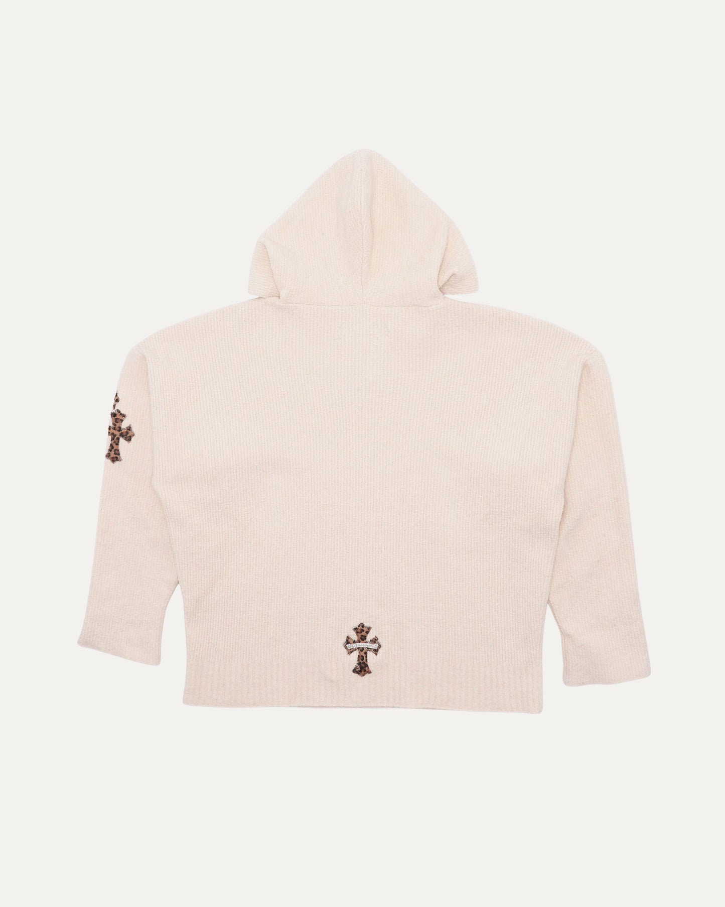 Cross Patch Hooded Sweater