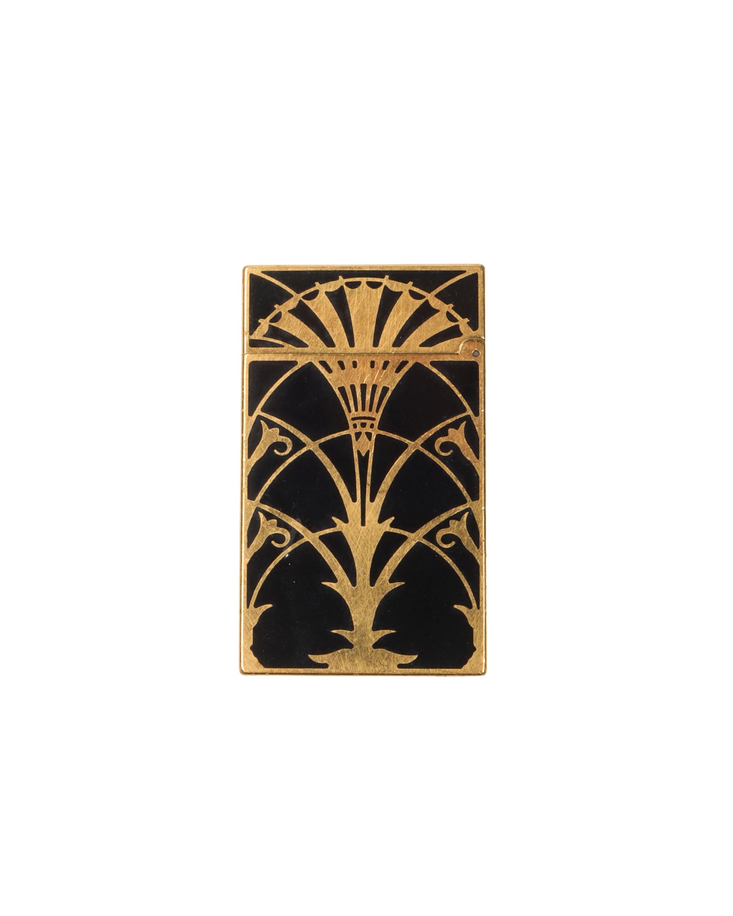 "ART NOUVEAU" Ligne 2 Lacquer American Art Deco (Chrysler Building) Lighter