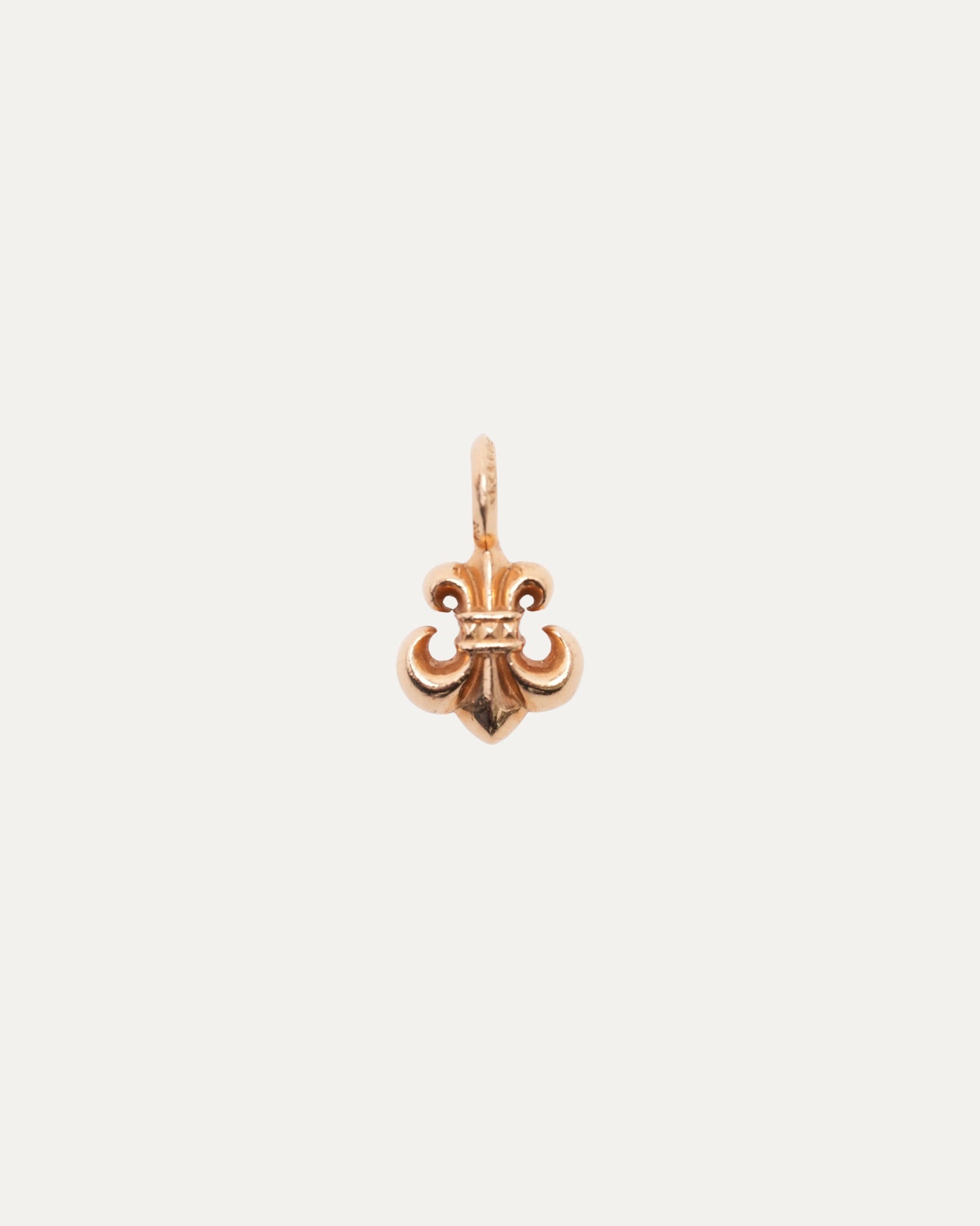 Gold Fleur Pendant