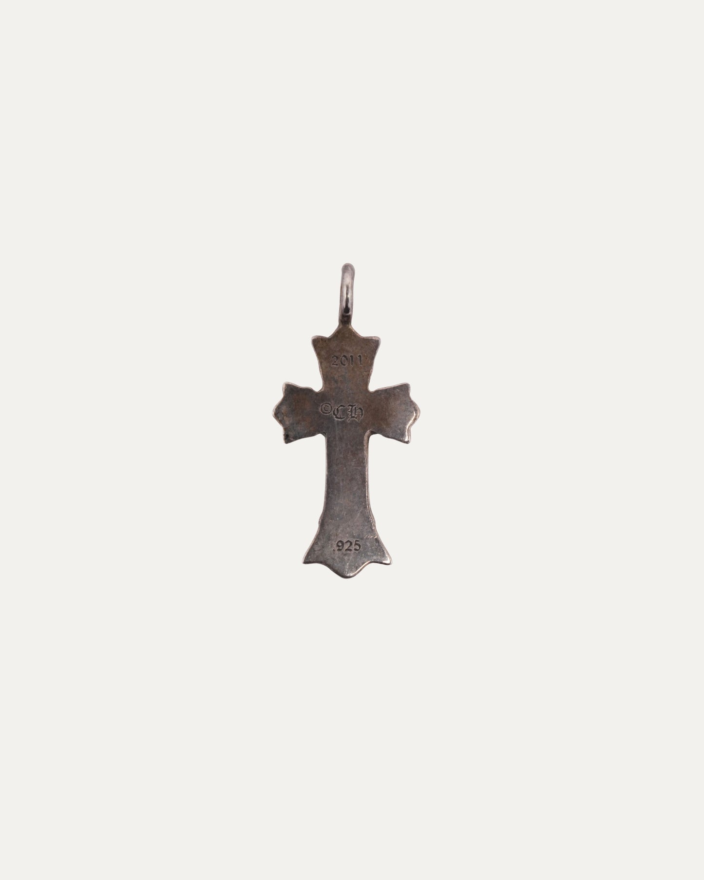 Small Double Cross Pendant
