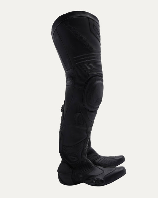 Biker Over-the-Knee Boots