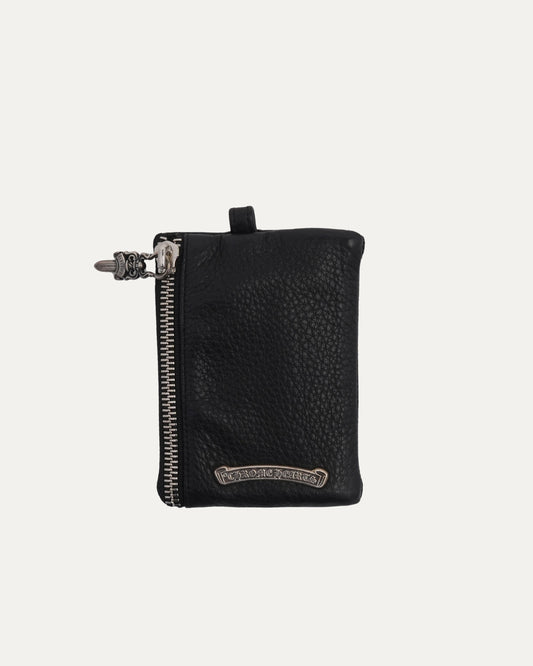 Double Dagger Zip Cross Patch Wallet