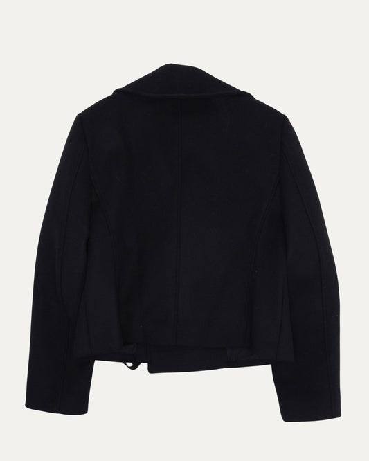 Double Breasted High Comfort Short Caban Coat