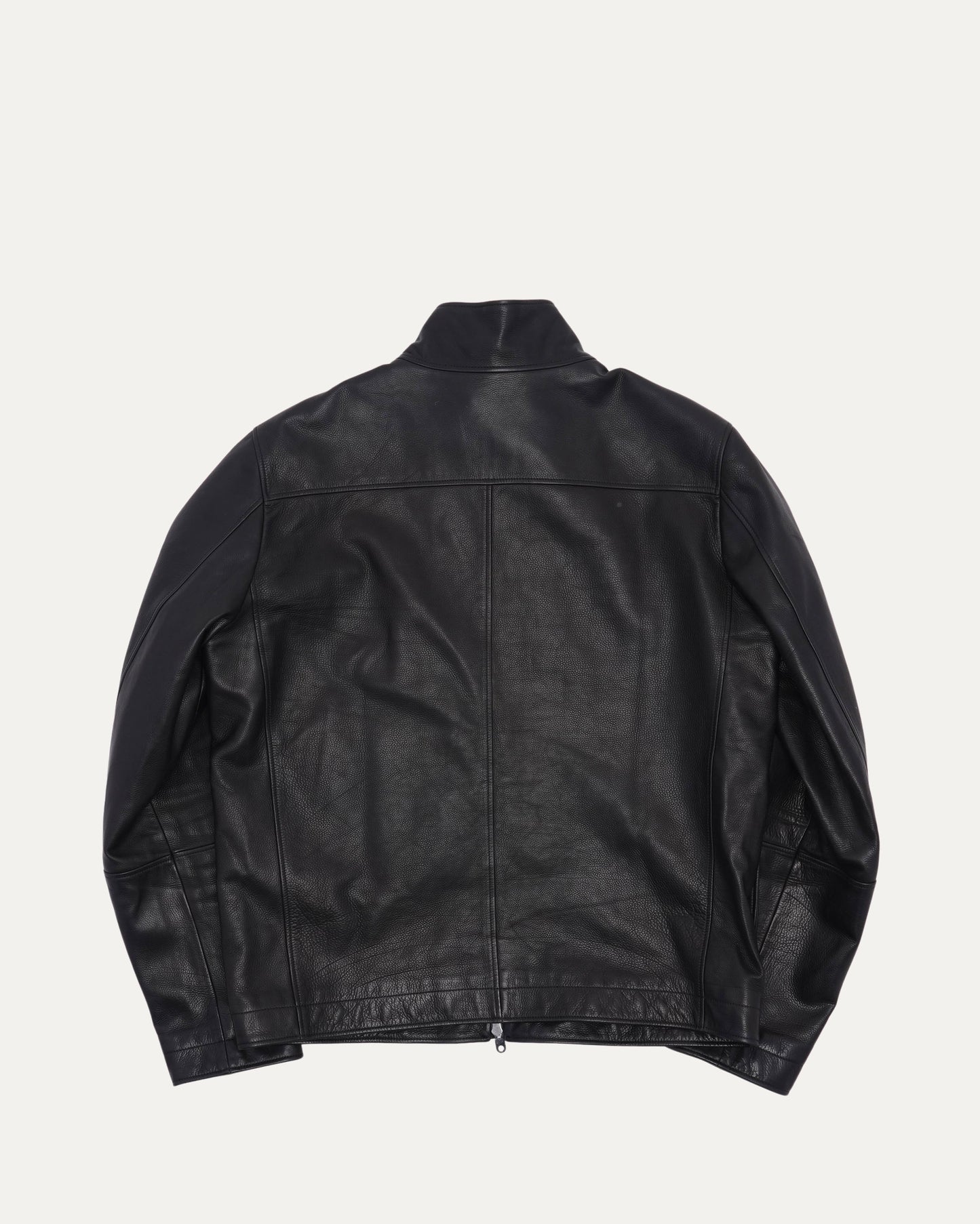 Zip Leather Jacket