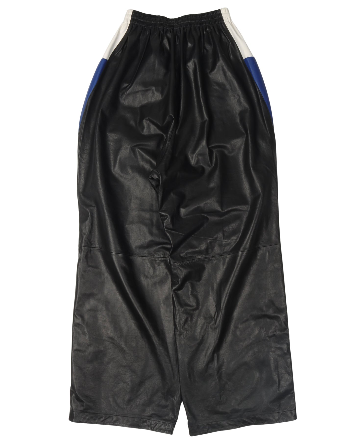 3B Leather Track Pants