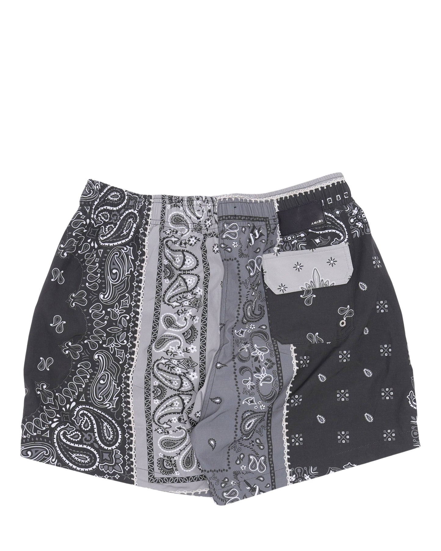 Bandana Print Swim Trunks
