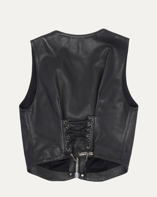 Vine Ball Leather Vest