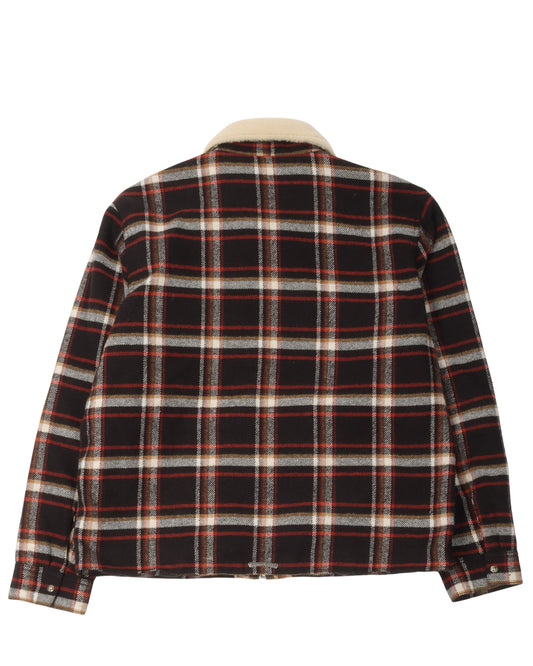 Shearling Flannel Jacket