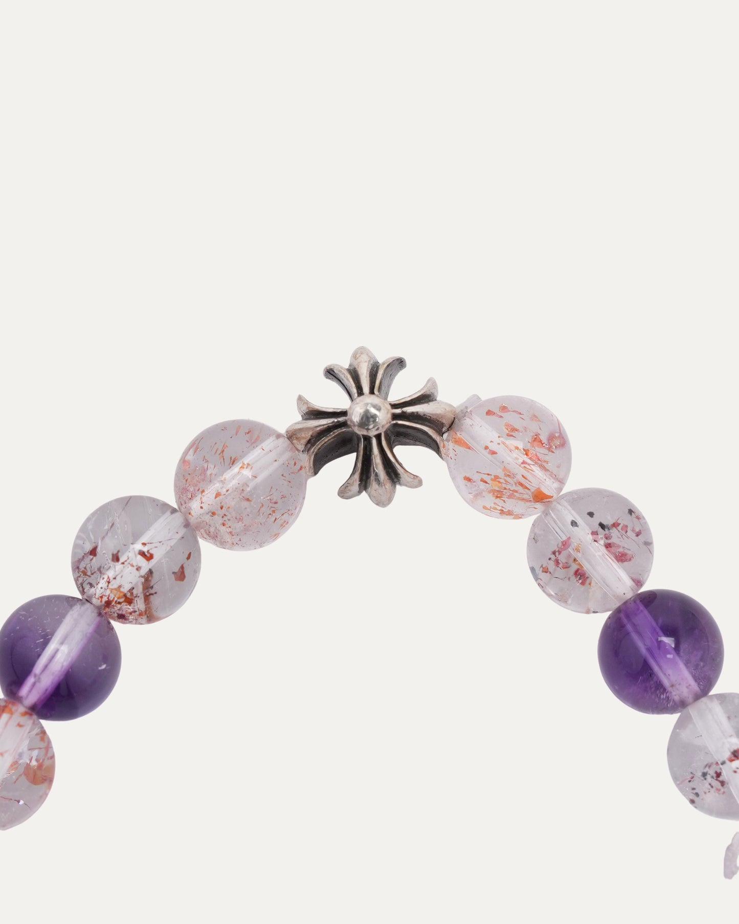 8mm Plus Cross Bead Bracelet