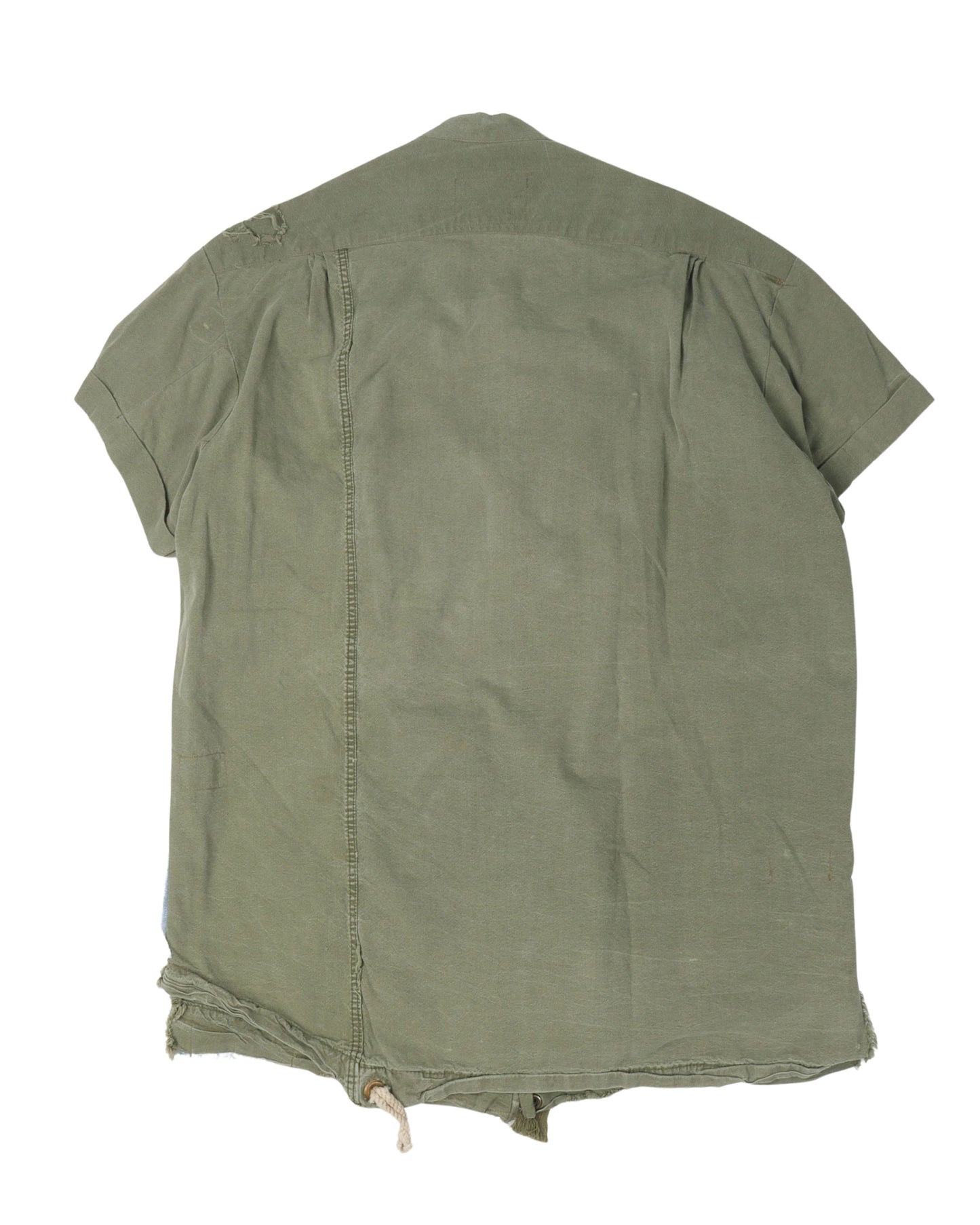 Reconstructed Zipper Shirt