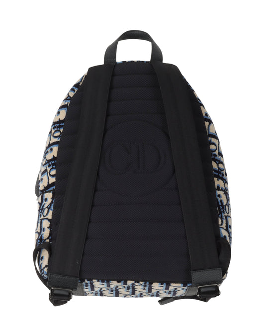 Knit Monogram Backpack