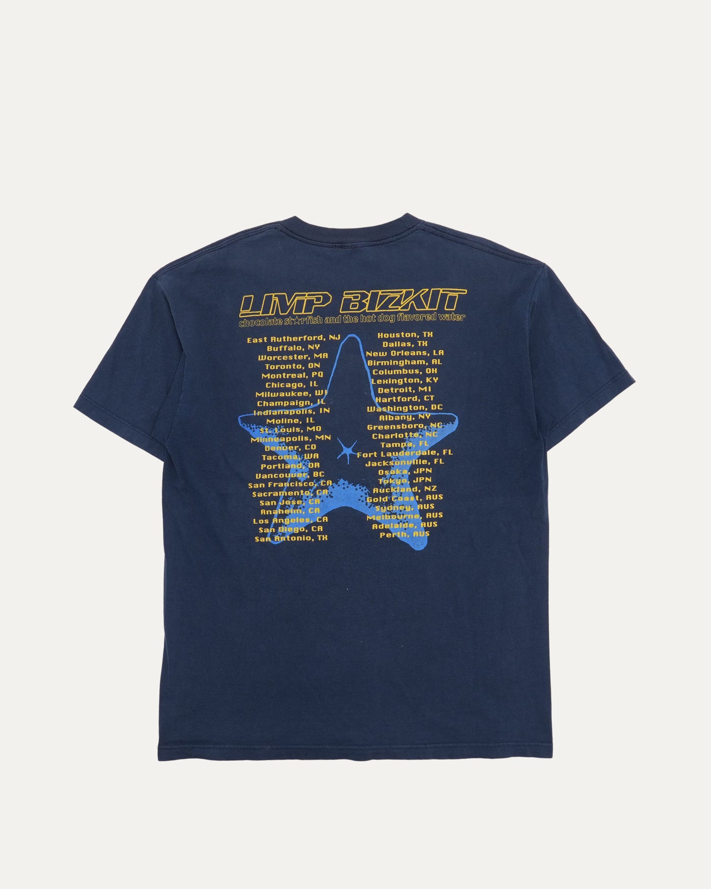 2000 Limp Bizkit Chocolate Starfish Tee
