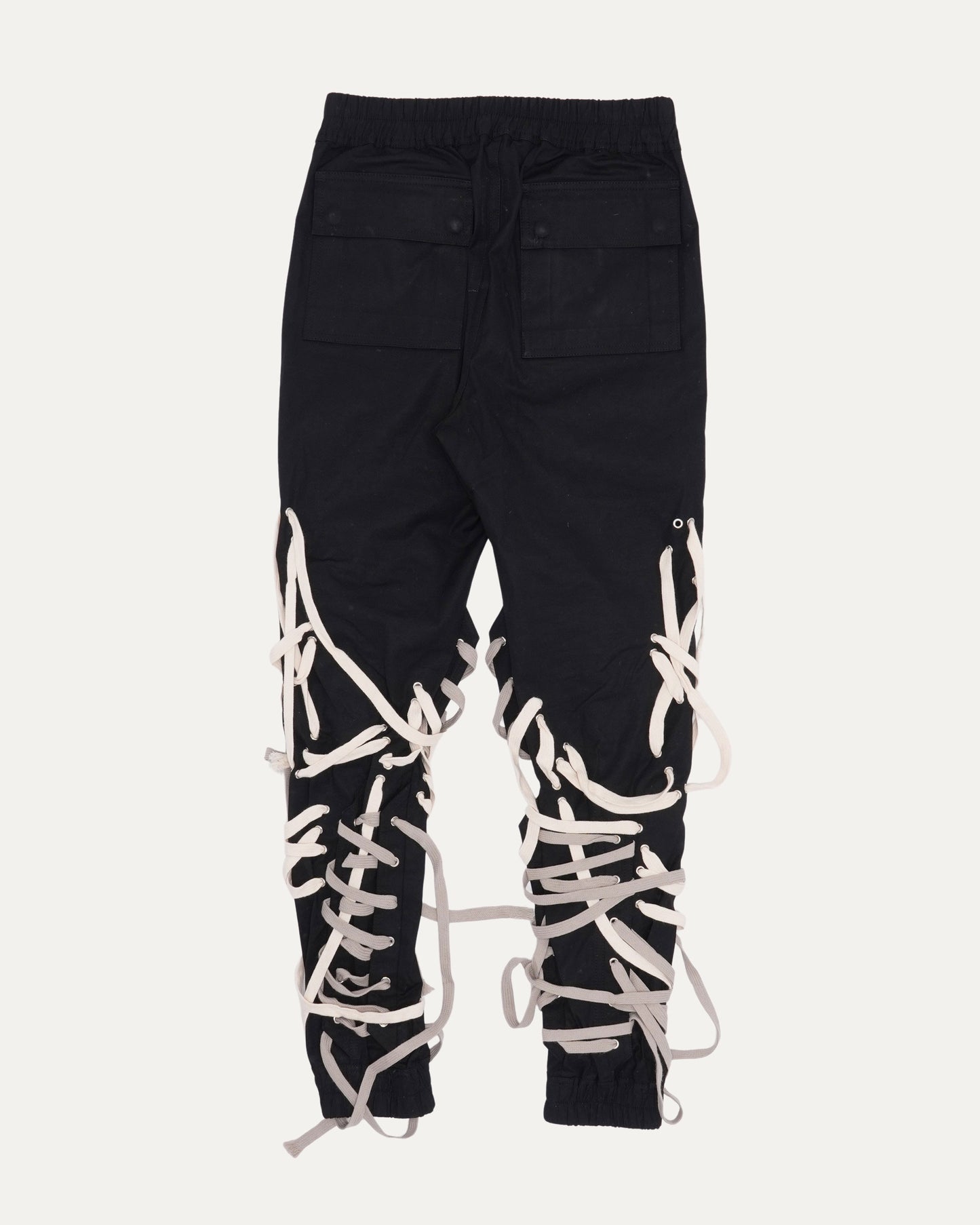 SS20 TECUATL Megalaced Cargo Jogger Pants