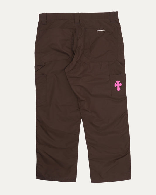 Nylon and Leather Double Knee Pants