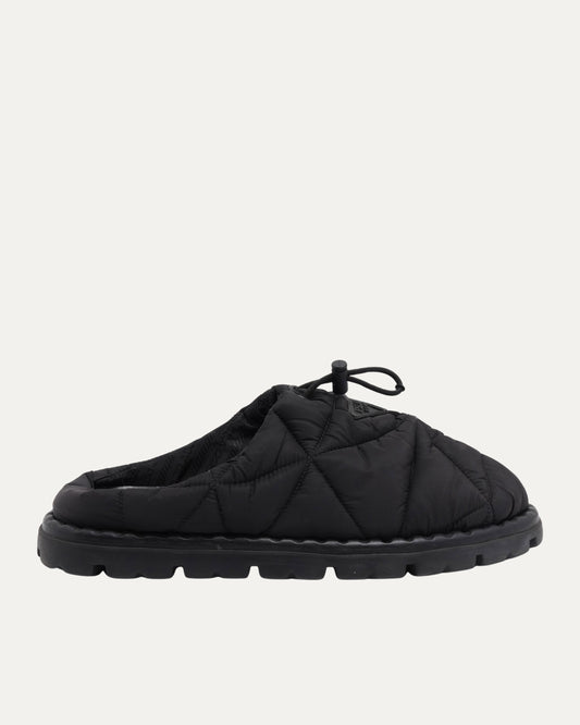 Quilted Nylon Puffer Sandal