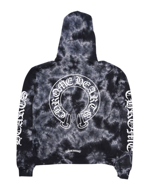 Tie Dye Horseshoe Logo Hoodie
