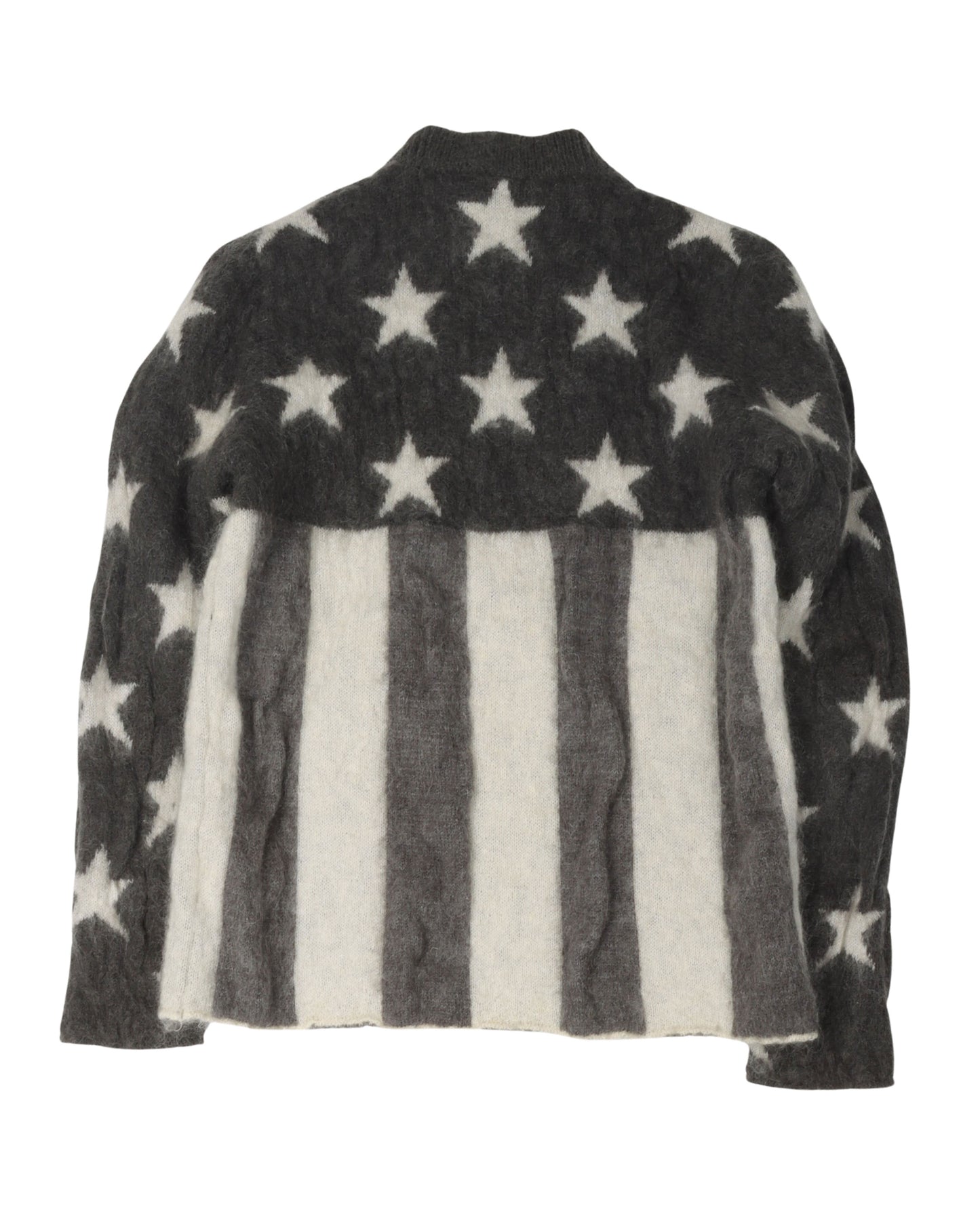 Mohair American Flag Sweater