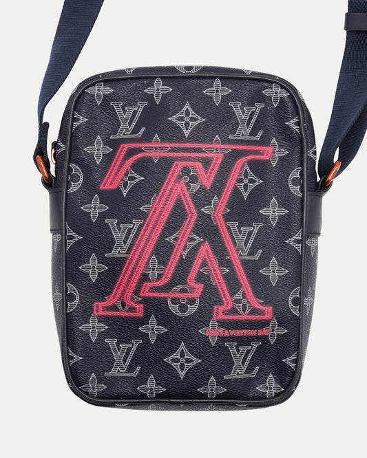 Upside Down Monogram Cross Body Bag