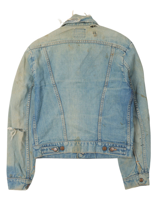 Maverick Distressed Denim Jacket