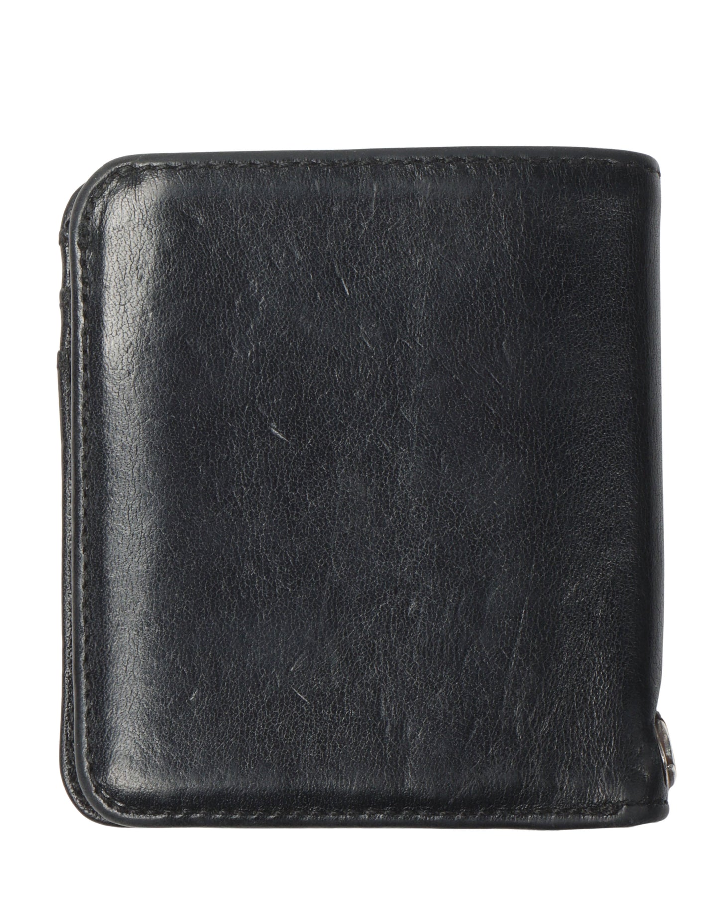 Leather Cross Patch Bifold Patch Wallet