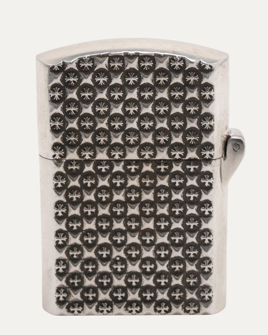 Rough Grip Plus Cross Zippo Lighter