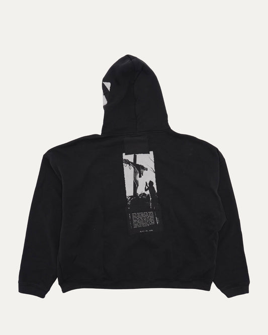 Artist Defends Baggy Assemblage Zip Up Hoodie