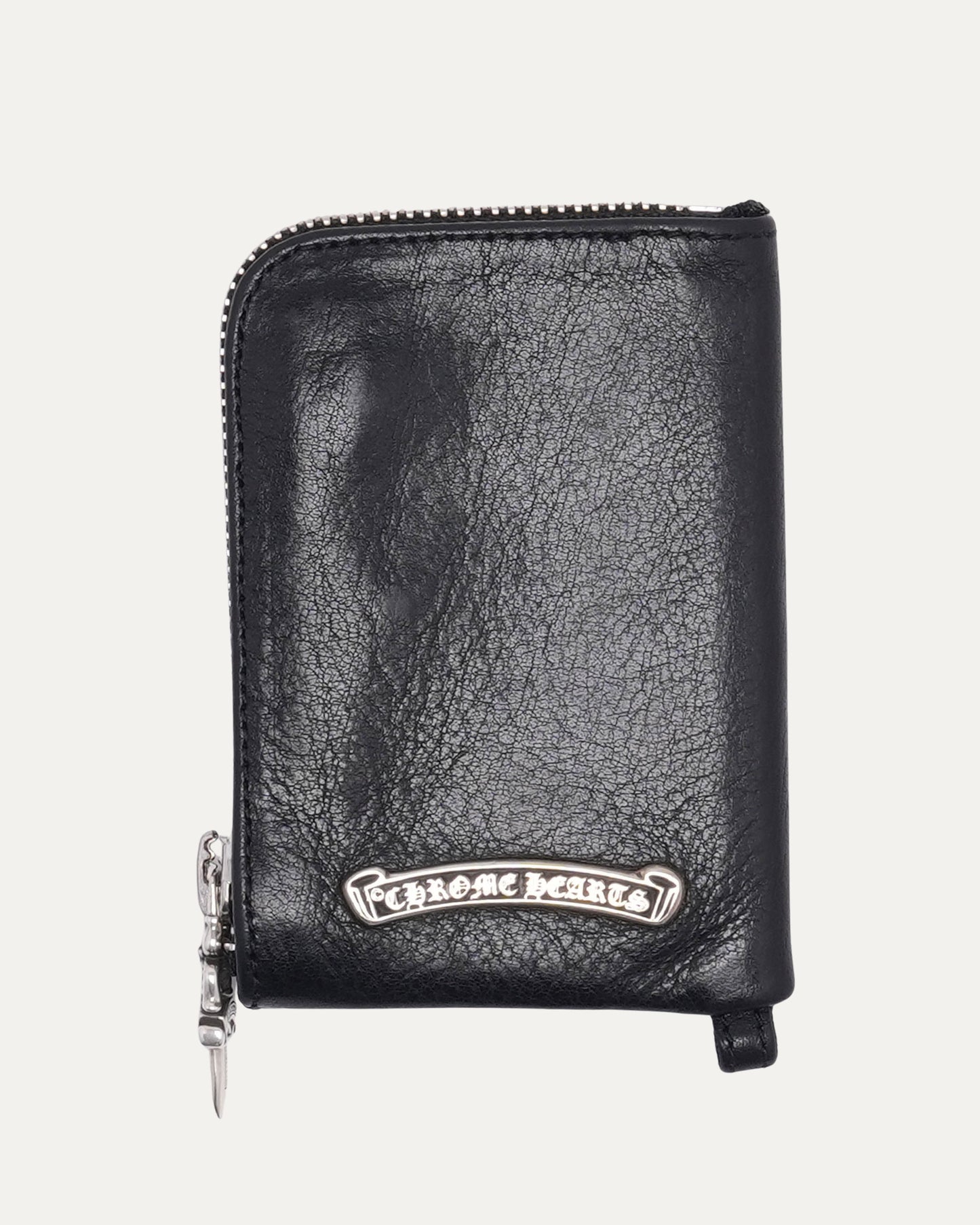 Cross Patch Zip Wallet