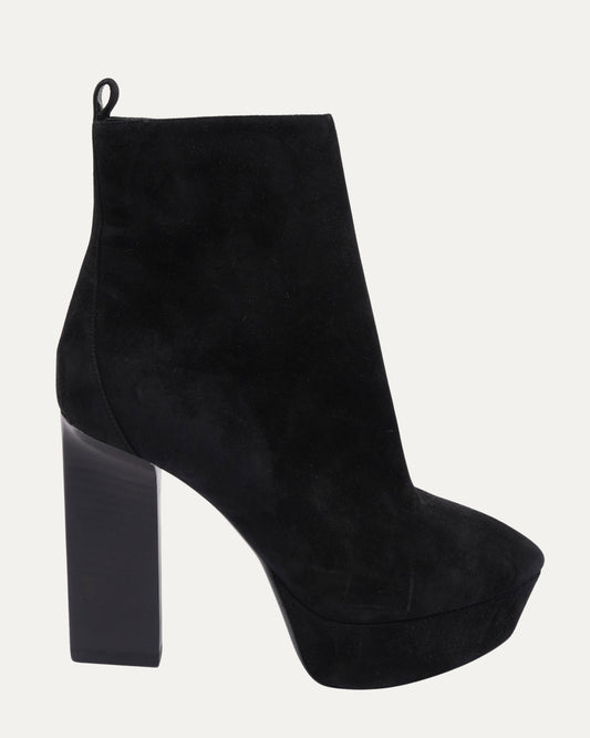 Suede Platform Vika Ankle Boots