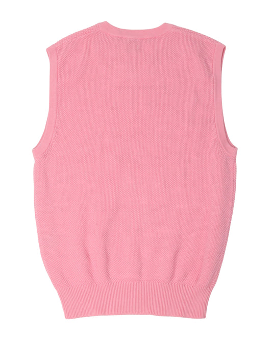 Seed Stitch V-Neck Sweater Vest