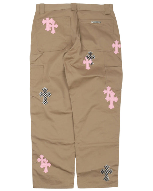 Cross Patch Double Knee Carpenter Pants