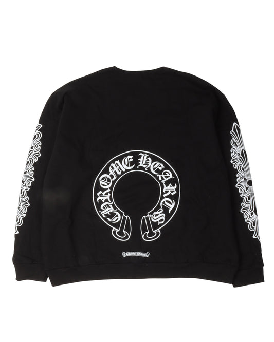 Horseshoe Logo Crewneck Sweatshirt