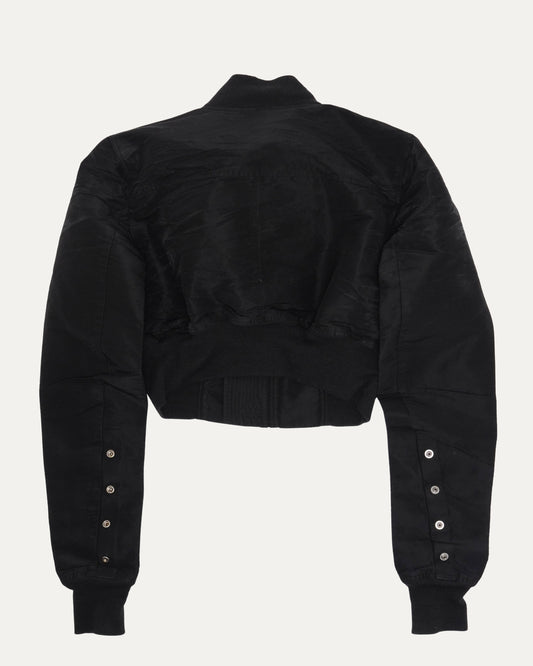 Cropped Bomber Jacket