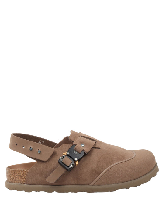 Suede Birkenstock Tokio Mule