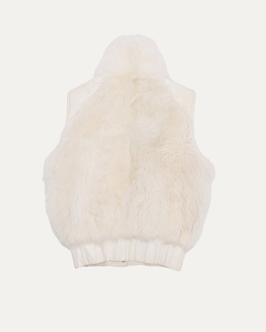 Fur Leather Vest