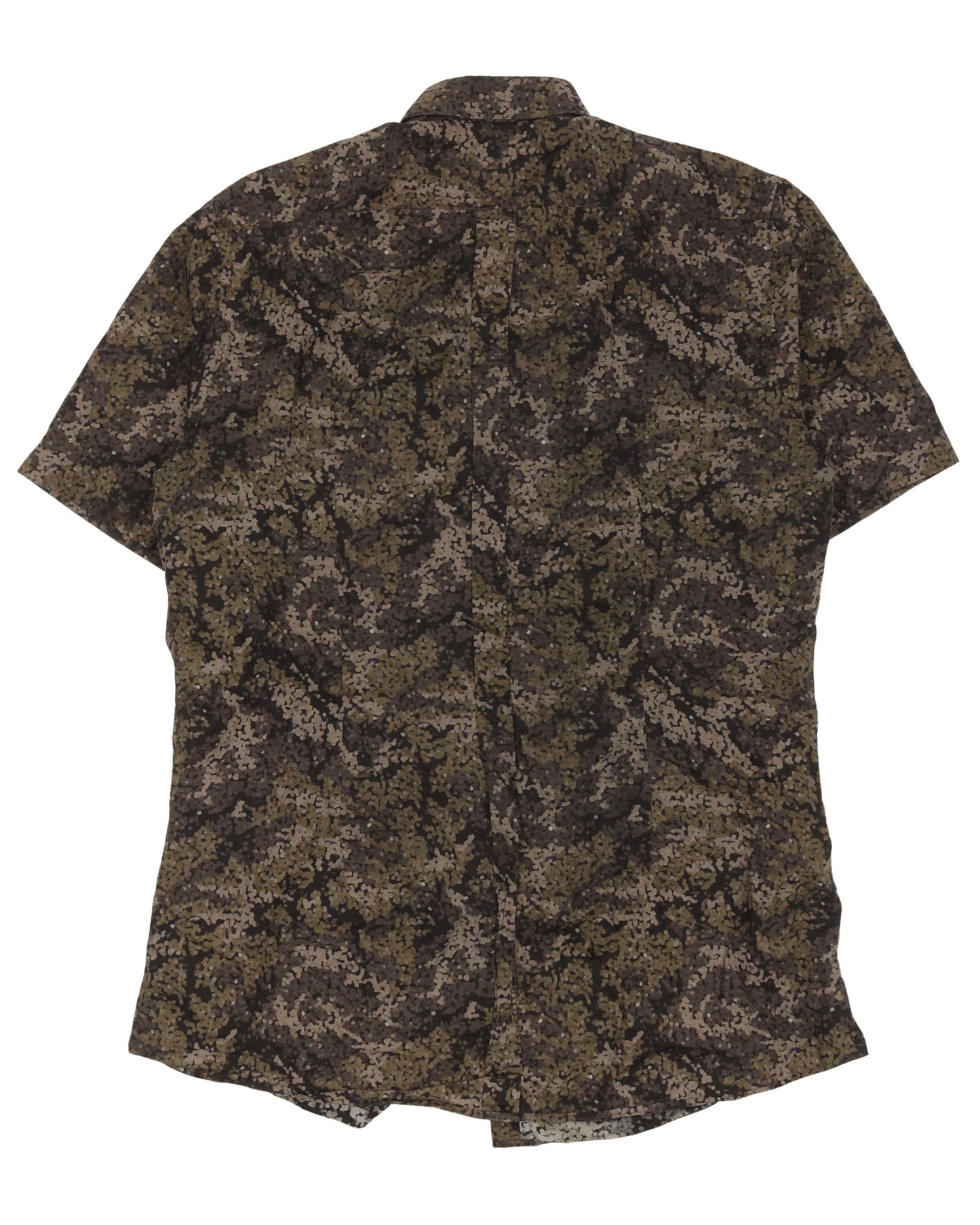 Dotted Camo Button Up Shirt