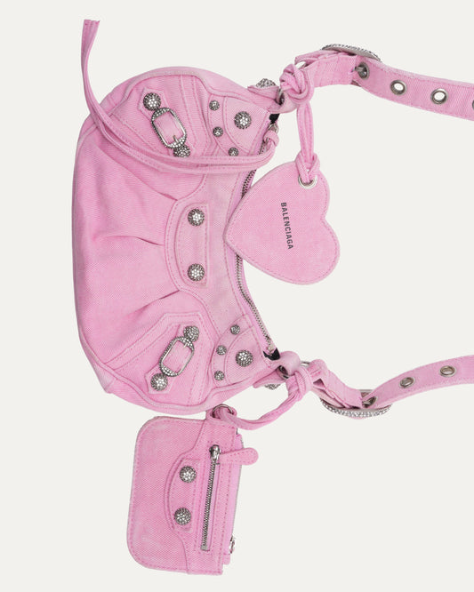 Denim XS Le Cagole Shoulder Bag