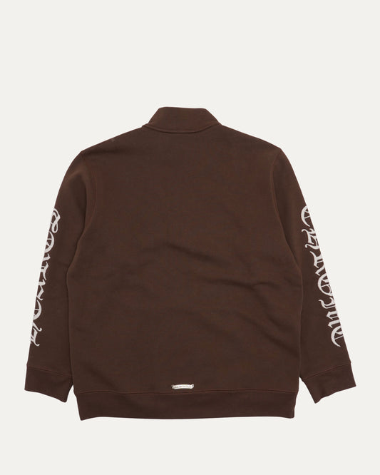 Slow Ride Embroidered Quarter Zip Sweatshirt