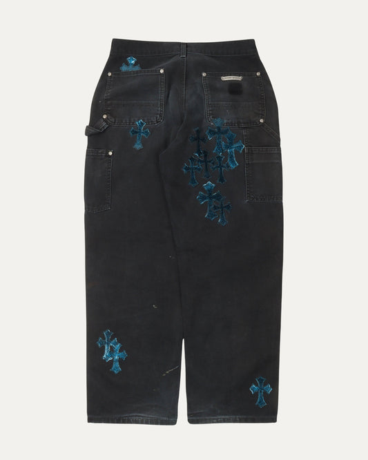 St. Barth Exclusive Carhartt Cross Patch Double Knee Carpenter Pants