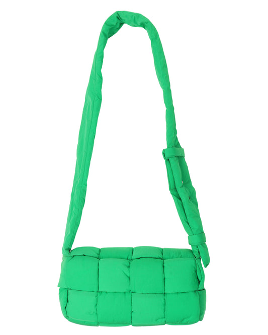 Medium Nylon Intrecciato Cassette Bag