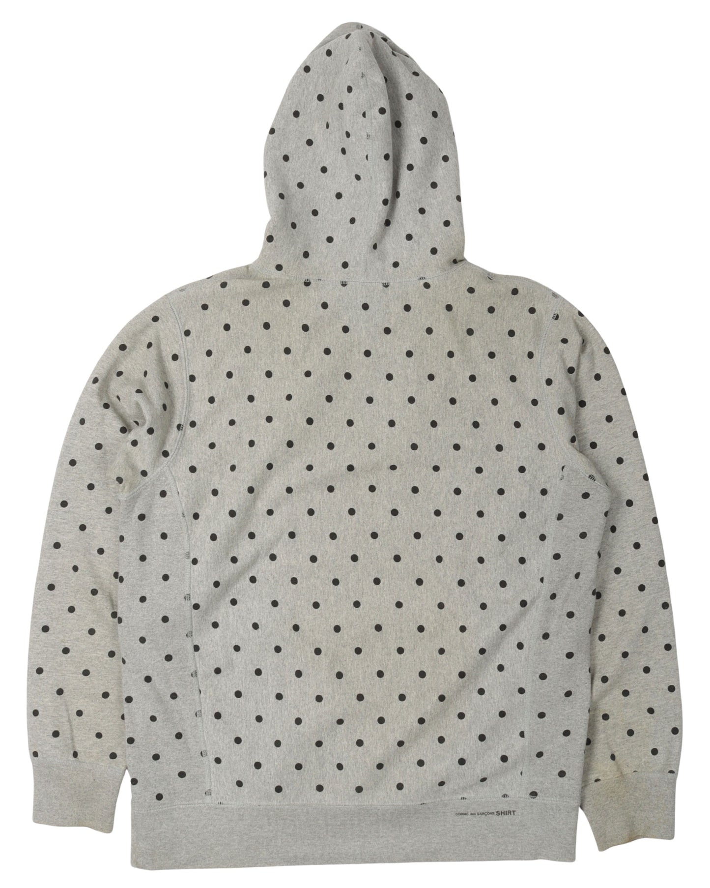 Comme Des Garcons Box Logo Hoodie