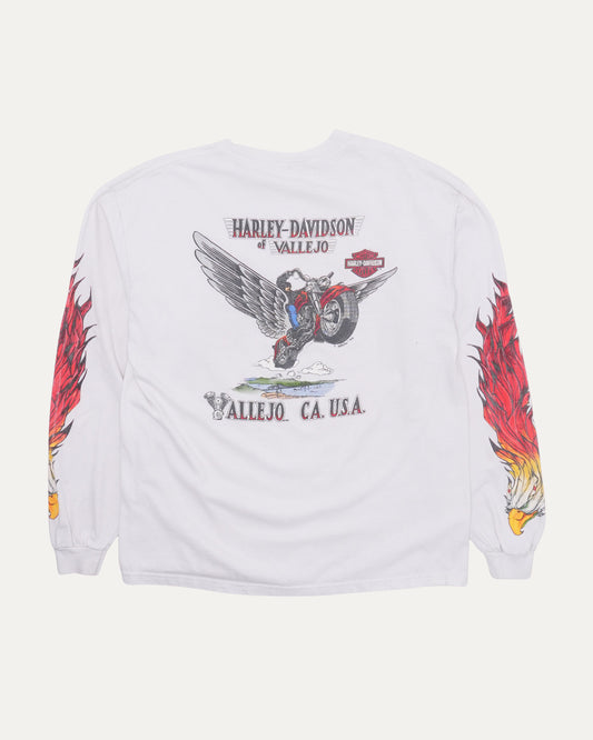 Harley Davidson Vallejo 1992 Long Sleeve T-Shirt