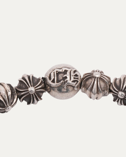 Plus Ball Onyx Bead Bracelet
