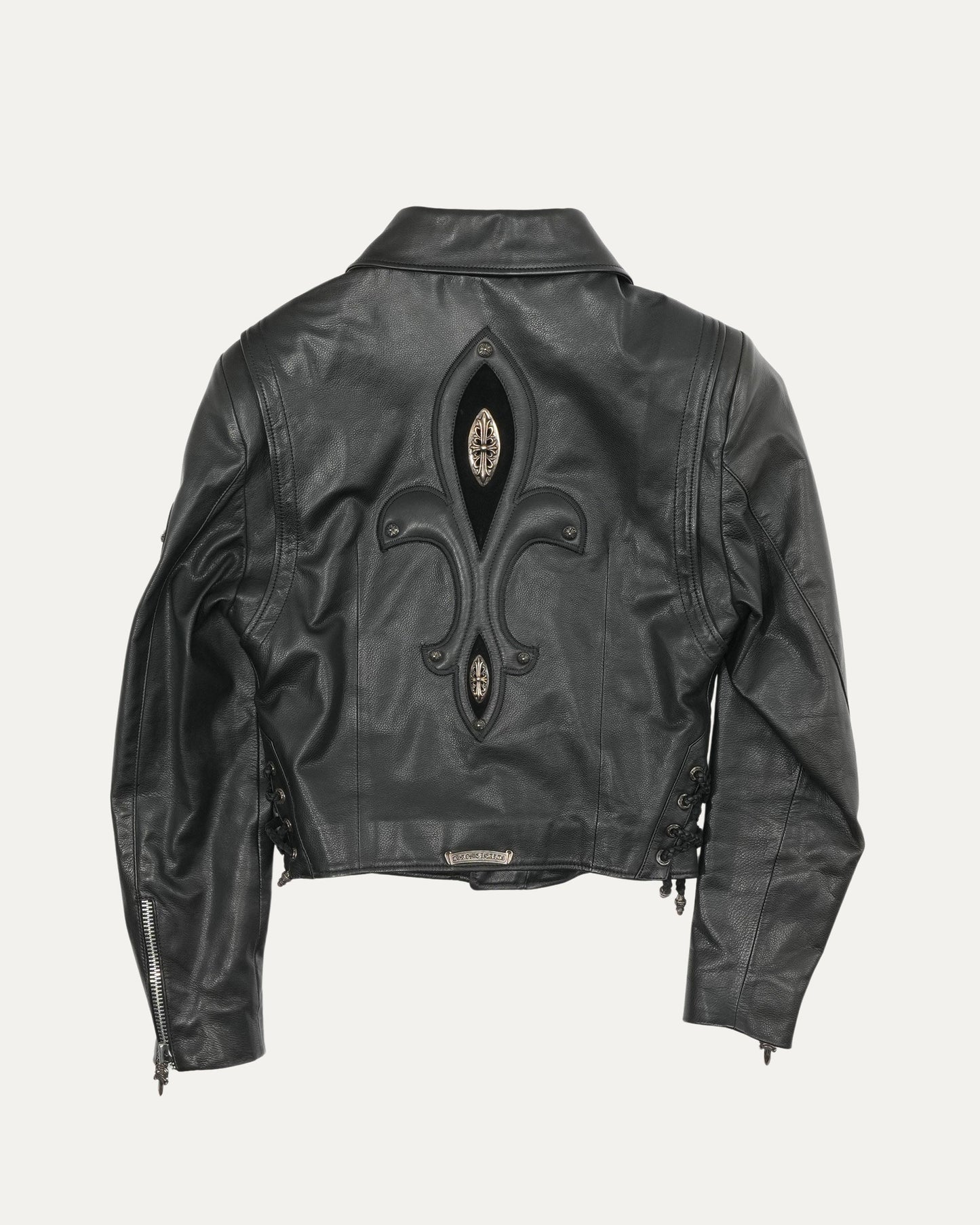 Fleur Leather Double Rider Jacket